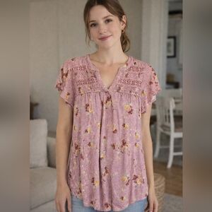 Rewind Flower Shirt Small